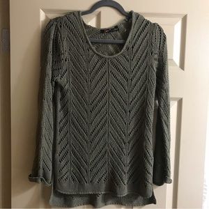 Dex Crochet Knit Sweater. Size Small